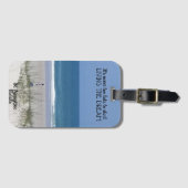 Leef de droom bagagelabel (Voorkant (horizontaal))