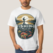 Leef de Geviste levensstijl, passie voor engelen T-shirt (Voorkant)