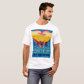 Leef de gouden regel t-shirt (Voorkant volledig)