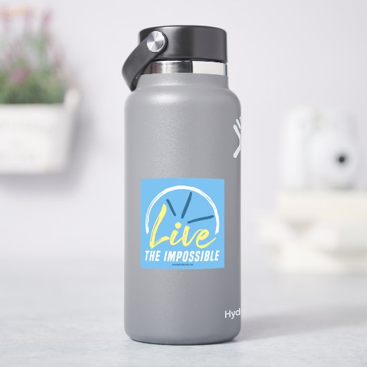 Leef de Onmogelijke Sticker (HydroFlask)