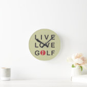 Leef de Rode Zwarte van Golfing van het Golf van Ronde Klok (Huis)