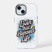 Leef die gezegende leven iPhone case iPhone 15 Case (Achterkant)