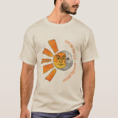 Leef door de zon liefde door de maan t-shirt (Voorkant)