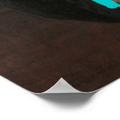 Leef door deze Renaissance Schilderij Quote Wall Poster (Hoek)