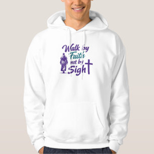 Leef door geloof, niet door zicht hoodie