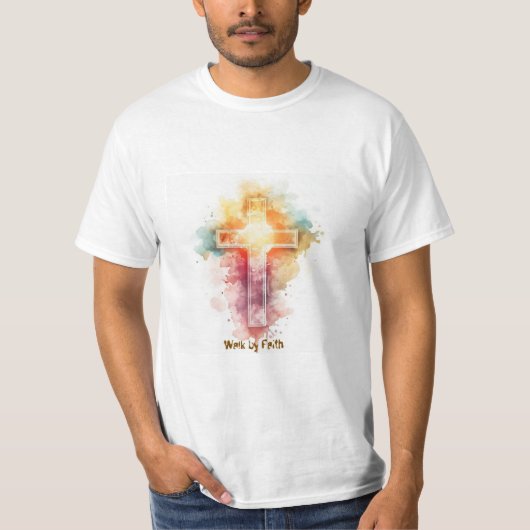 Leef door geloof t-shirt (Voorkant)