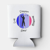 Leef, droom, adem golf blikjeskoeler (Achterkant)