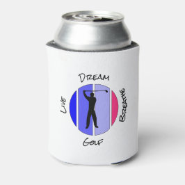 Leef, droom, adem golf blikjeskoeler