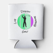 Leef, droom, adem golf blikjeskoeler (Voorkant)
