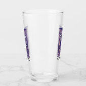 Leef een beetje bier glas (Links)