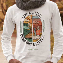 Leef een beetje, Comfort een beetje: Modern, Stijl T-shirt