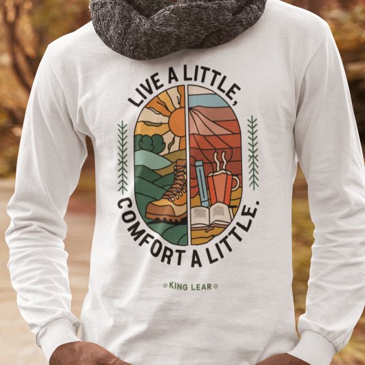 Leef een beetje, Comfort een beetje: Modern, Stijl T-shirt