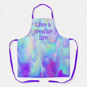 Leef een Creative Life Colorful Apron Schort