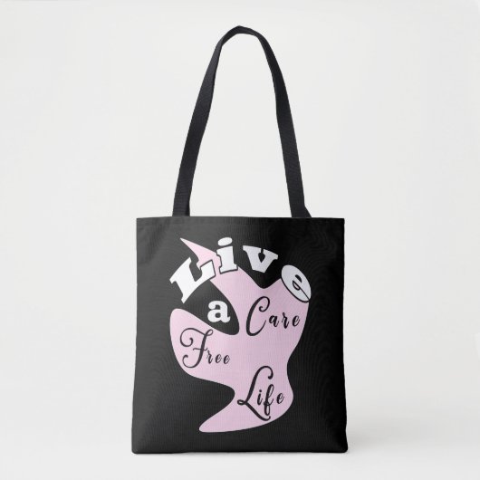 Leef een gratis canvas tas (Voorkant)