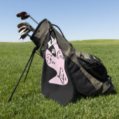 Leef een gratis golfhanddoek (Groen)