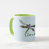 Leef een Leven Soms - de Mok van de Dragonfly (Voorkant links)