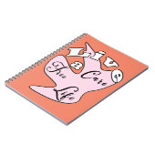 Leef een notitieboek zonder zorg (Linkerzijde)