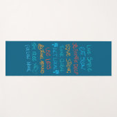Leef Eenvoudig 2 Yogamat (Voorkant (horizontaal))