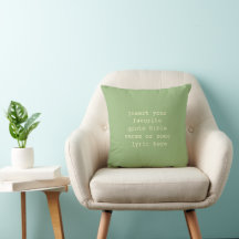 Leef Eenvoudig Inspiratieve Worp Kussen