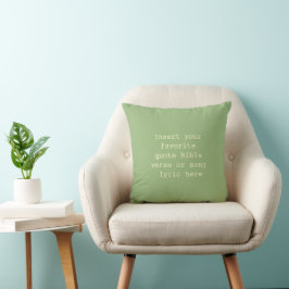 Leef Eenvoudig Inspiratieve Worp Kussen