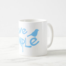 Leef Eenvoudig Koffiemok