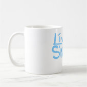 Leef Eenvoudig Koffiemok (Links)