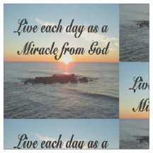 LEEF ELKE DAG ALS EEN WONDER VAN GOD