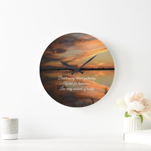 Leef elke Momenteklok Grote Klok (Huis)