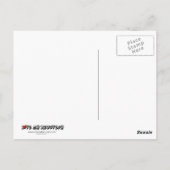 Leef en laat leven 12 Stappen Herstel Slogan Citaa Briefkaart (Achterkant)