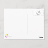 Leef en laat leven briefkaart (Achterkant)
