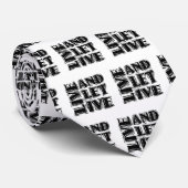 Leef en laat Levend 12 Citaat van de Slogan van de Stropdas (Opgerold)