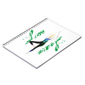 Leef en Leer Yoga Notitieboek (Linkerzijde)