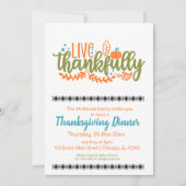 Leef gelukkig kaart (Voorkant)