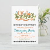 Leef gelukkig kaart (Staand voorkant)