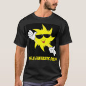 Leef gelukkig tot je sterft! t-shirt (Voorkant)