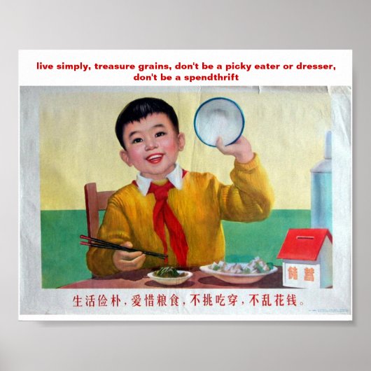 Leef gewoon, schatkistkorrels, ... poster (Voorkant)