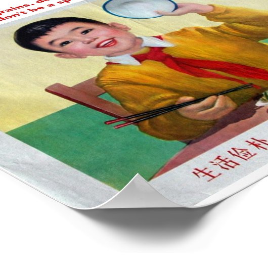 Leef gewoon, schatkistkorrels, ... poster (Hoek)