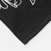 Leef gezond fleece deken (Hoek)