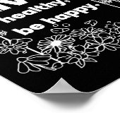 Leef gezond poster (Hoek)
