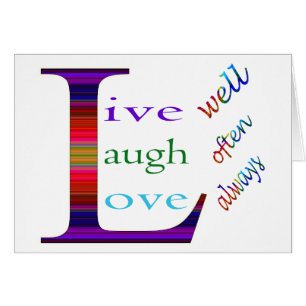 Leef goed, Laugh Vaak, Love Altijd by STaylor