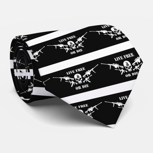 Leef gratis of sterf stropdas (Opgerold)