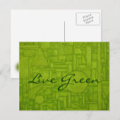 Leef Groen Briefkaart! Briefkaart (Voorkant / Achterkant)