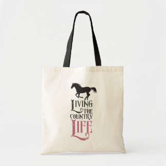Leef het goede leven tote bag