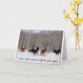 Leef het Leven ..... Als iemand verlaten de poort Kaart (Gele Bloem)