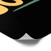 Leef het leven alsof het Beer-y goed is! Poster (Hoek)