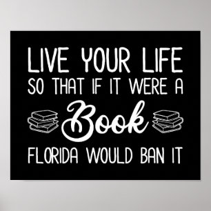 Leef het leven, dus als het een boek was zou Flori Poster