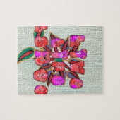 "Leef het Leven Groot" Kunstprint Legpuzzel (Horizontaal)