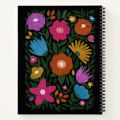 Leef het leven in volle bloei Bloemrijke bloemen | Notitieboek (Achterkant)