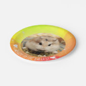 Leef het leven van de Volledigste Hammyville Hamst Papieren Bordje (Gekanteld)