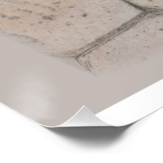 Leef het leven volledig poster (Hoek)